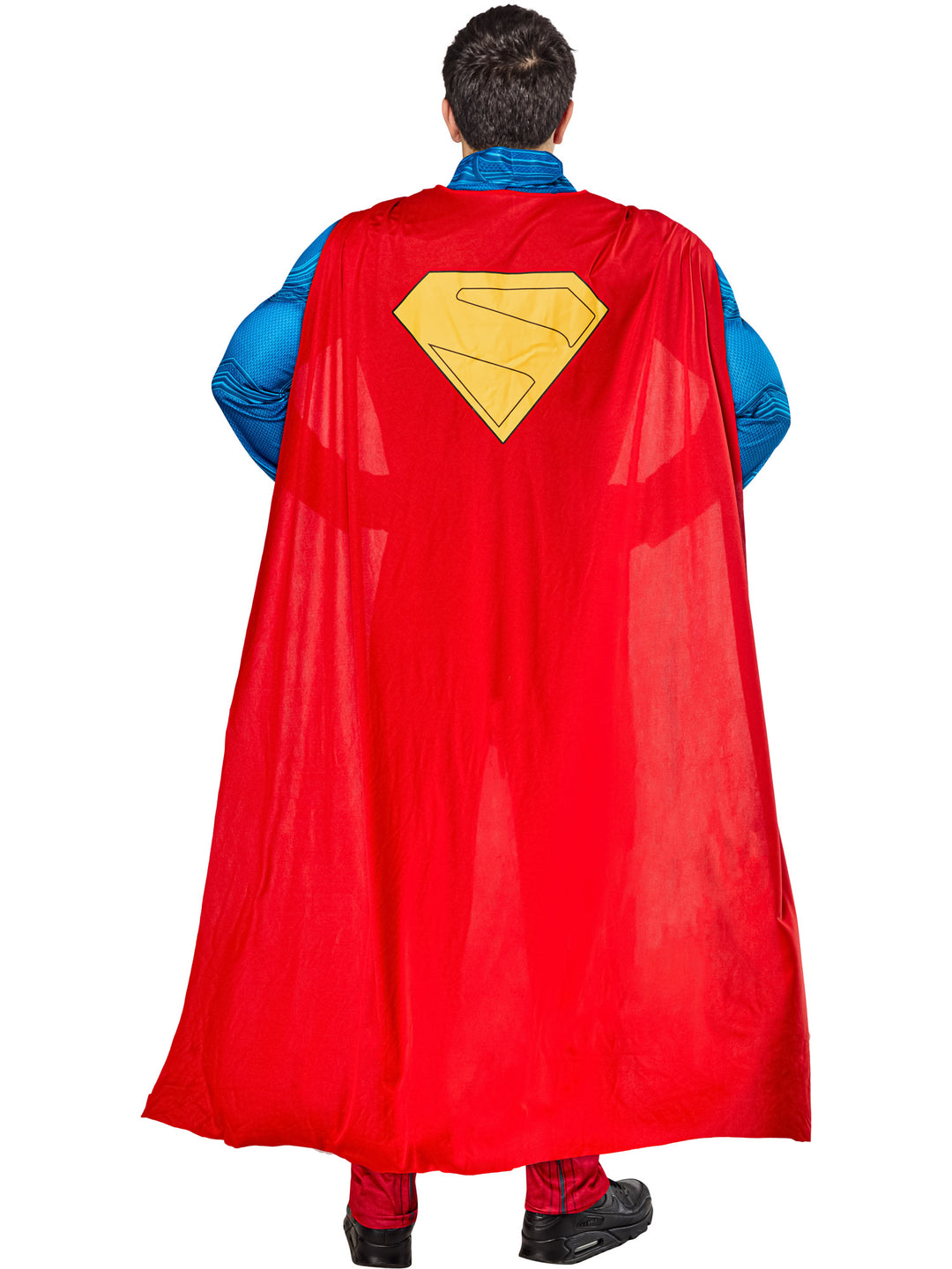 Superman Mens Costume Deluxe Jumpsuit Cape Superhero