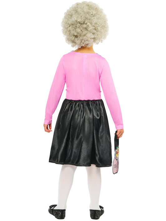Gangsta Granny Costume Dress Wig Mask and Accessory Bag 2