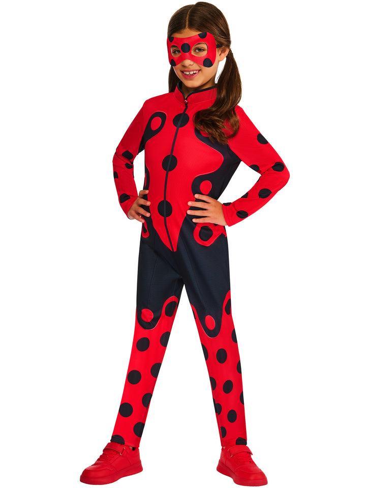 Miraculous Ladybug Costumes for Girls Jumpsuit Mask