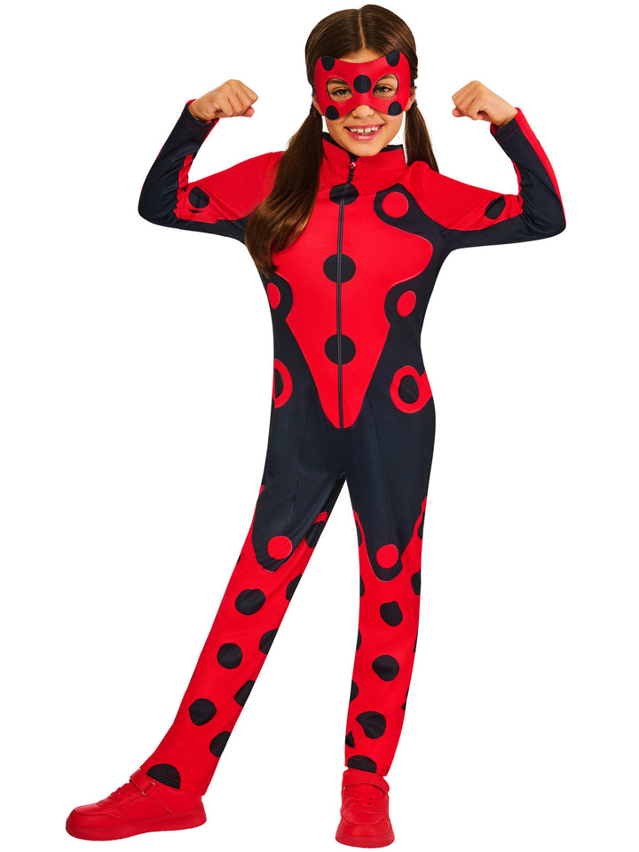 Miraculous Ladybug Costumes for Girls Jumpsuit Mask