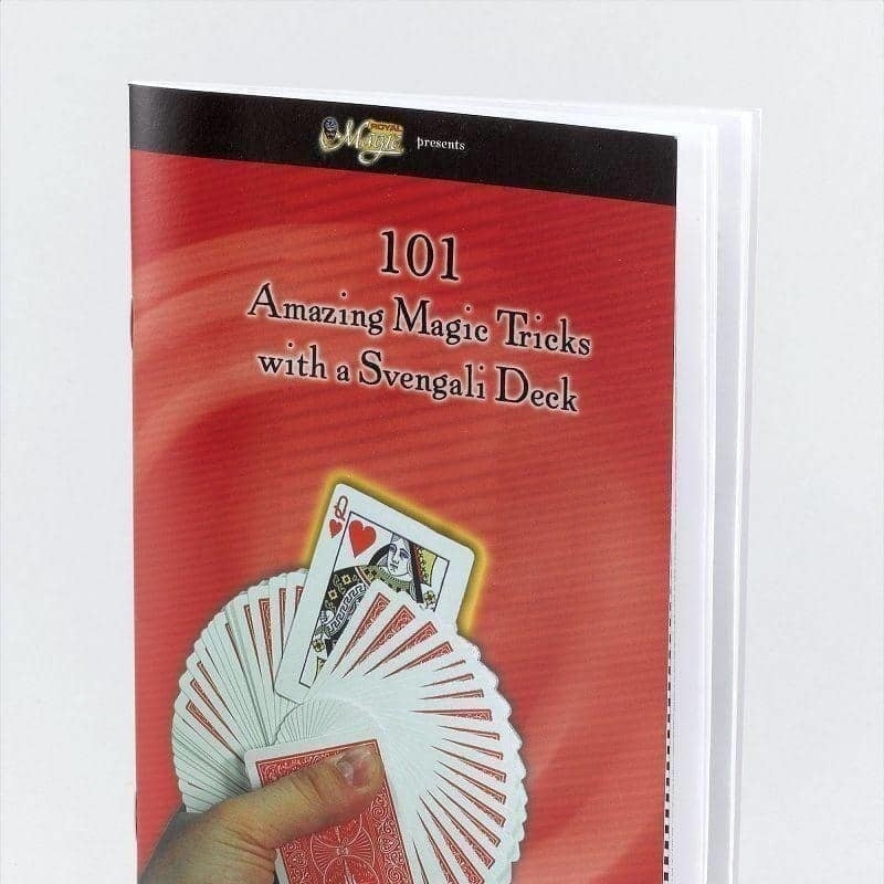 Size Chart 101 Magic Tricks Book For Small Deck and Conjuring Unisex