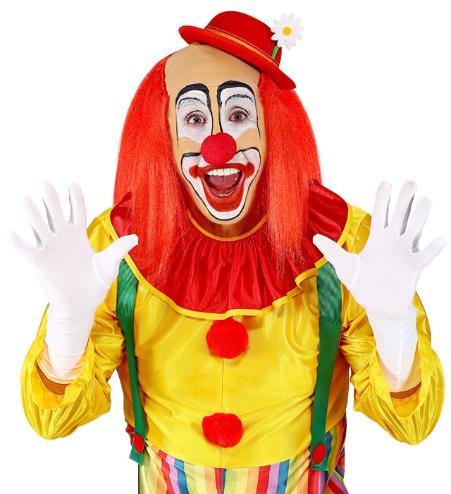Clown Headpiece With Red Hair