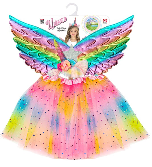 Unicorn Tutu, Wings, Headpiece
