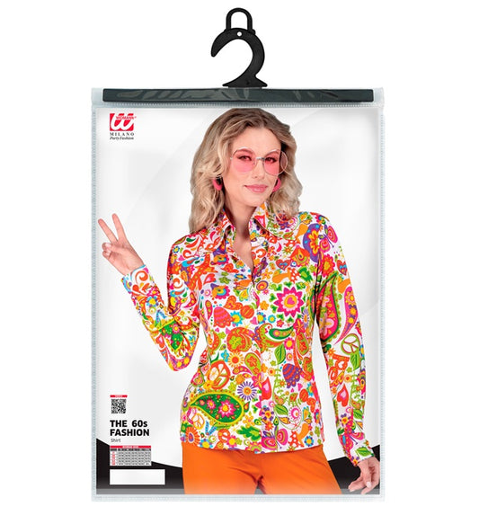 The 60S Fashion - Peace & Paisley Shirt