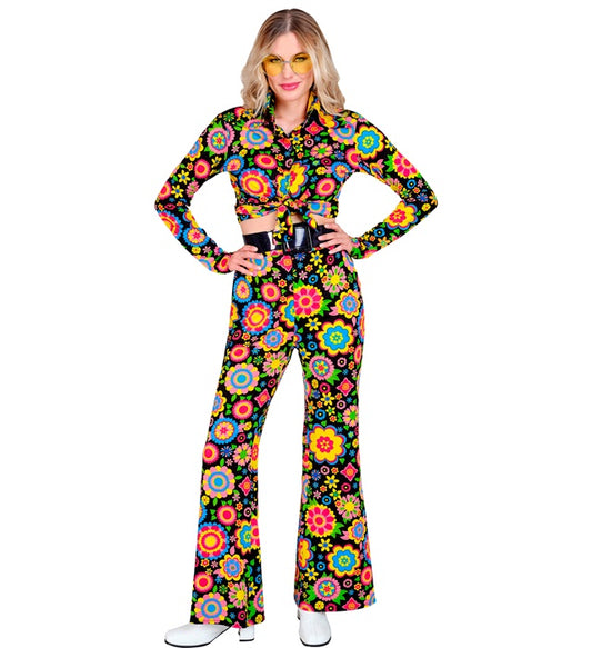 The 60S Fashion - Colorful Flowers Pants