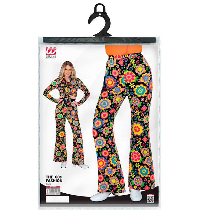The 60S Fashion - Colorful Flowers Pants