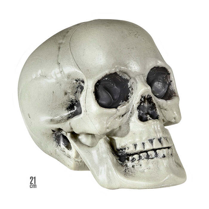Pvc Skull 21 Cm