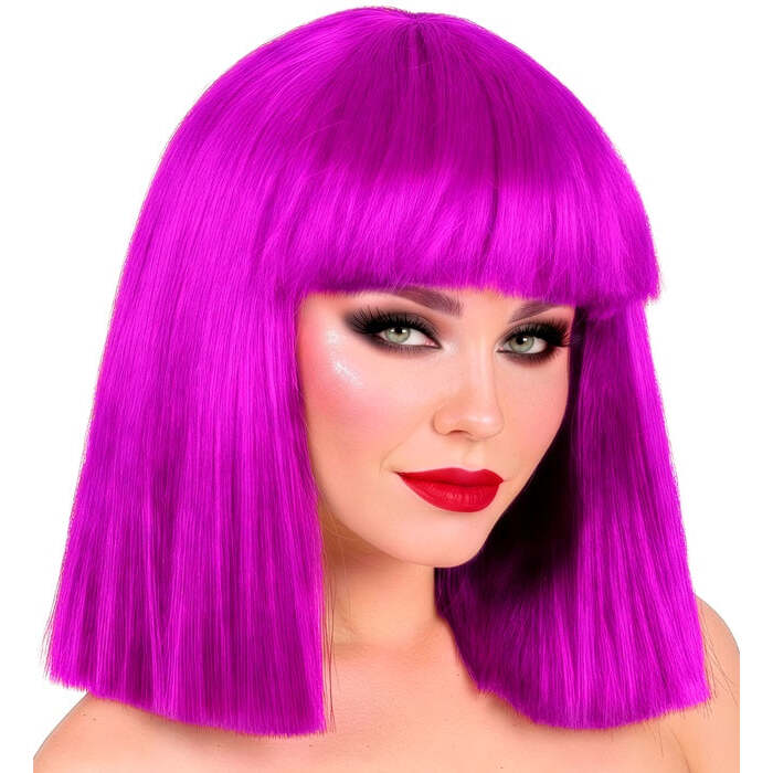 Purple Showgirl Wig In Box