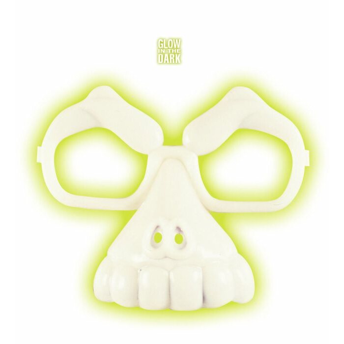 Glow In The Dark Skull Glasses