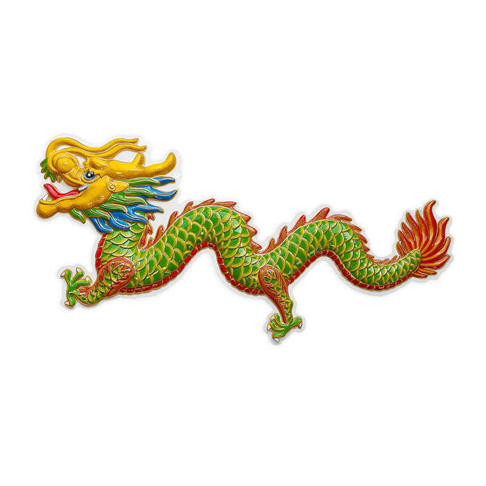 3D Dragon 100X42 Cm