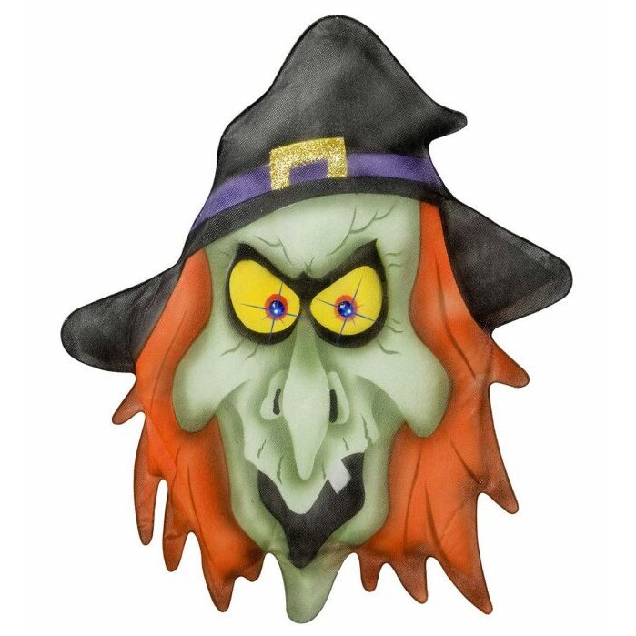 Chiffon Witch With Gem Eyes 33X57 Cm