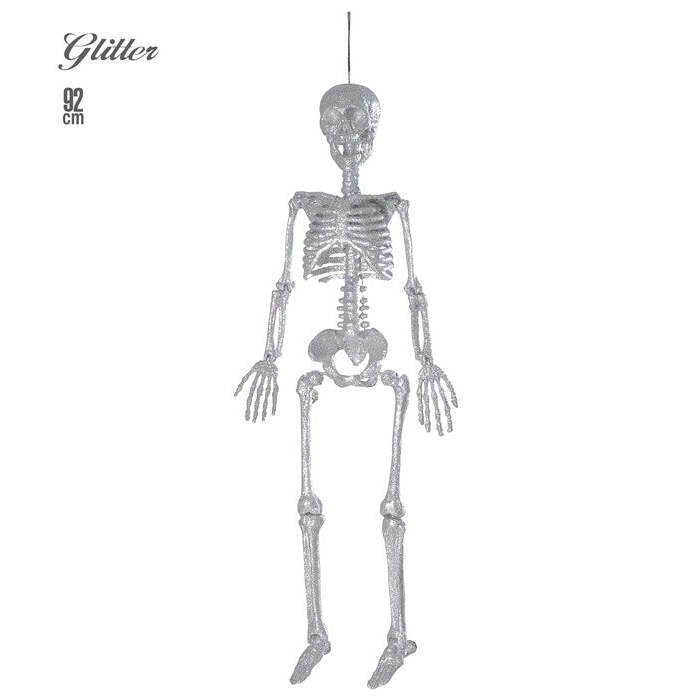 Silver Skeleton 92 Cm
