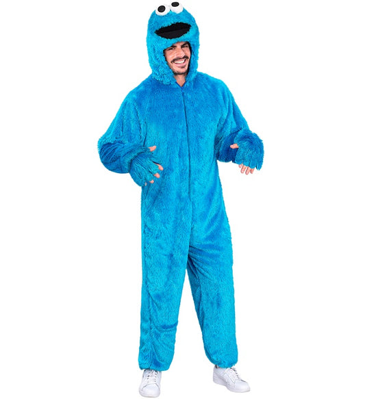 Sweets Monster Hooded Jumpsuit With Mask