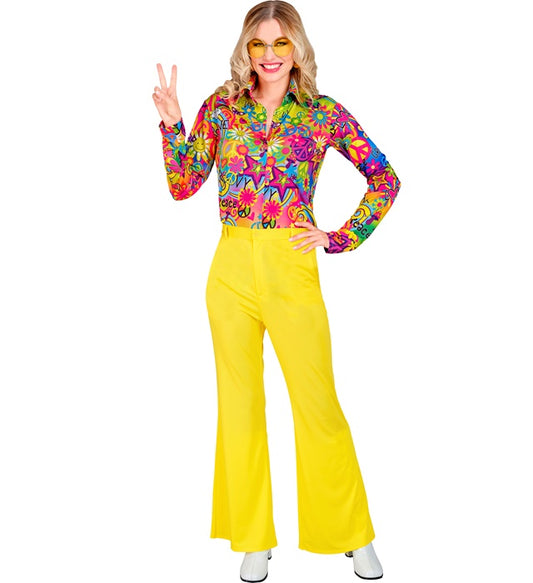 The 70S Groovy Style - Yellow Pants