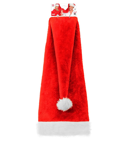 Hat Santa Claus Plush Extra Long 125 Cm