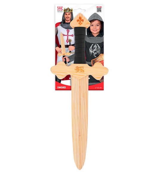 Sword Knight Wooden 41 Cm