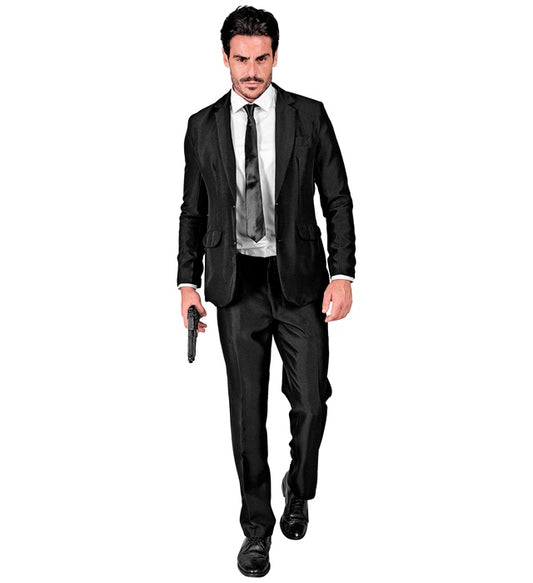 Black Party Fashion Suit Jacket, Pants