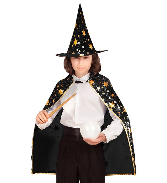 Wizard Cape, Hat - 70 Cm