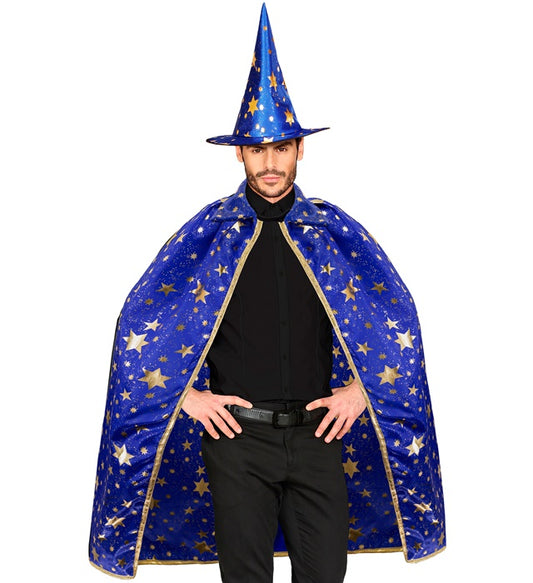 Wizard Cape, Hat - 85 Cm