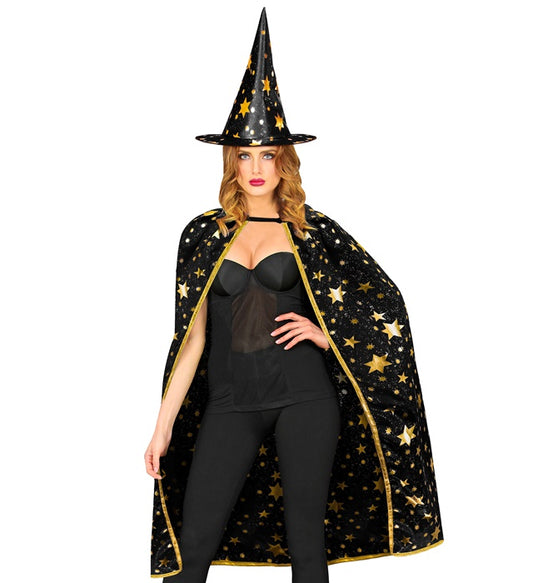 Wizard Cape, Hat - 85 Cm