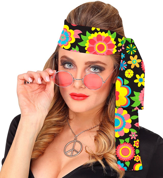 The 60S Fashion - Colorful Flowers Headband