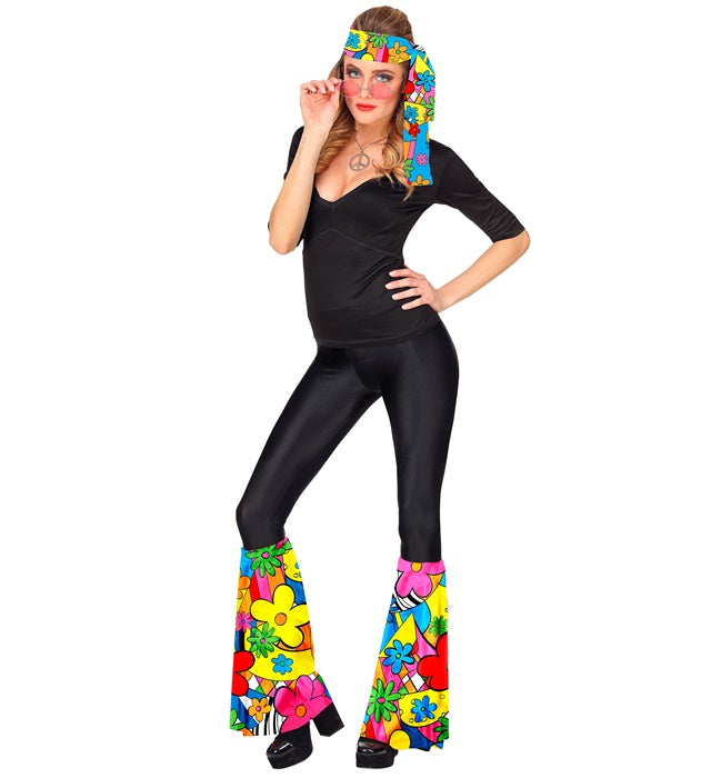 The 60S Fashion - Flower Power Headband & Leg Warmers