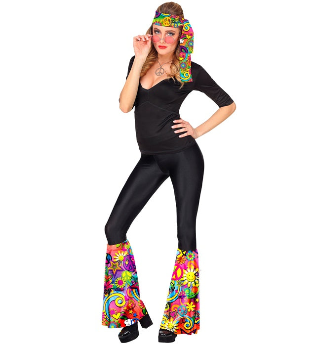 The 60S Fashion - Peace & Love Headband & Leg Warmers