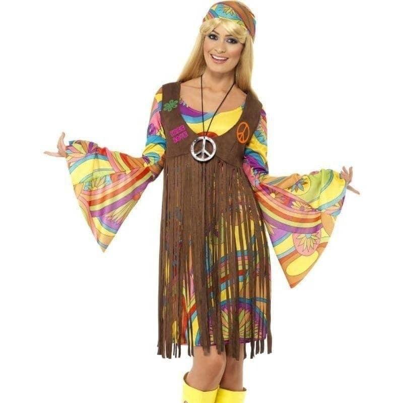 1960s Groovy Lady Costume – Psychedelic Retro Outfit for Adults_1