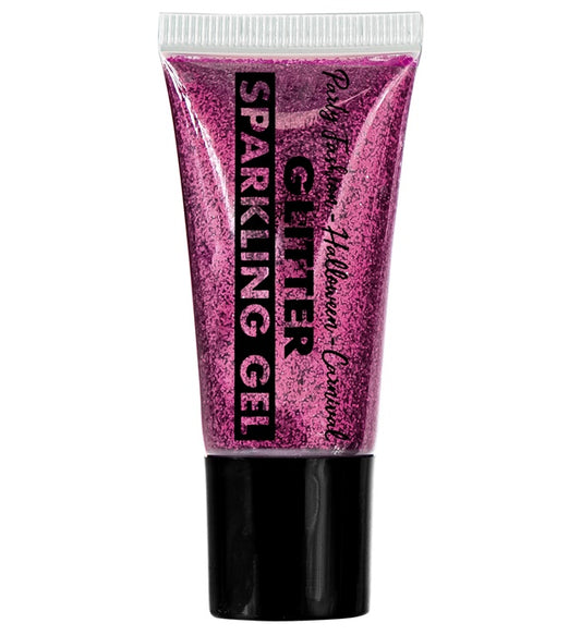 Shimmering Gel In Dispenser Tube - Pink - 25 Ml