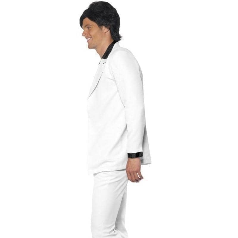 1970s White Disco Suit Adult Costume_3