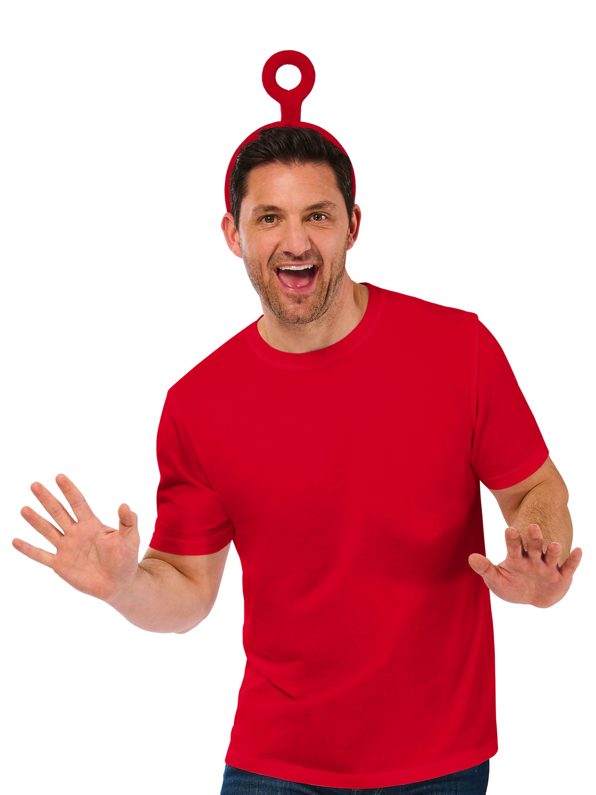 Teletubbies Adult Deluxe Po Headband Red 4