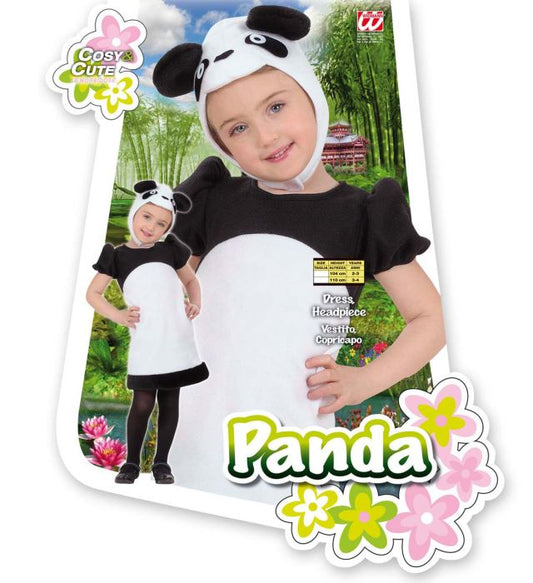 Panda Costume for Girls Image 2