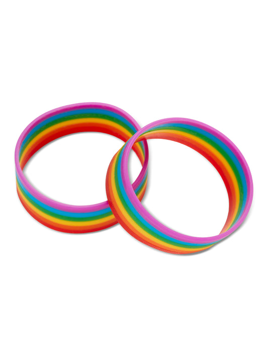 Rainbow Wristbands for Pride 2