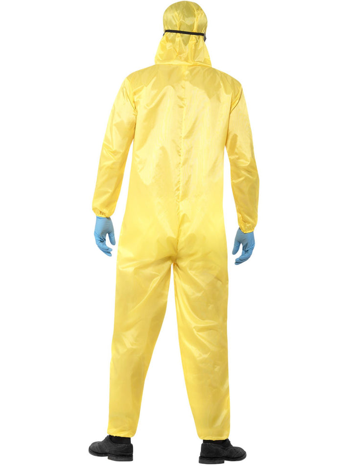 Breaking Bad Costume Adult Yellow Hazmat Jumpsuit Mask