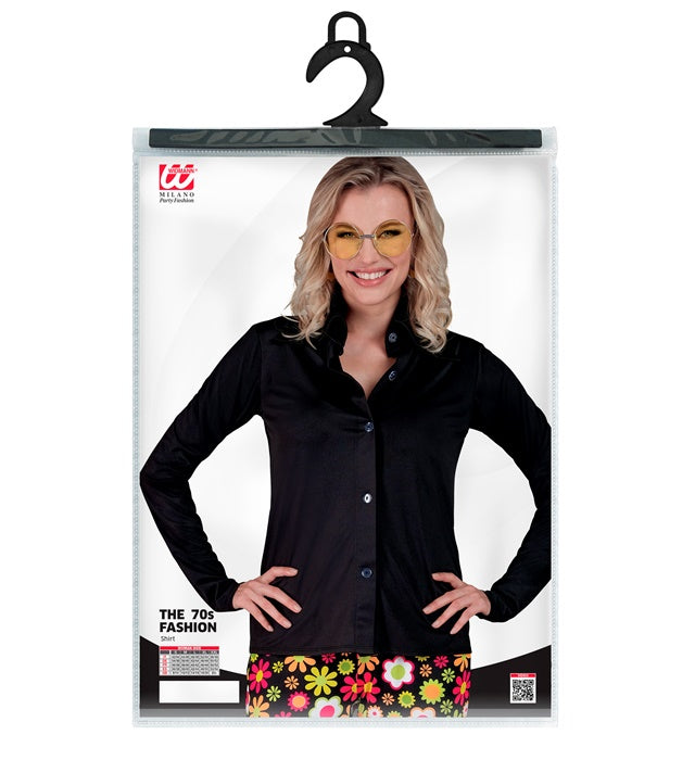 The 70S Groovy Style - Black Shirt