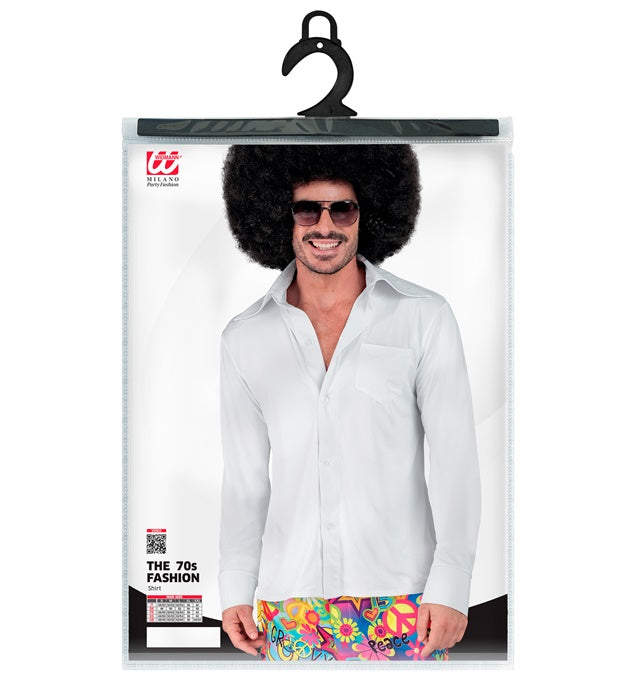 The 70S Groovy Style - White Shirt