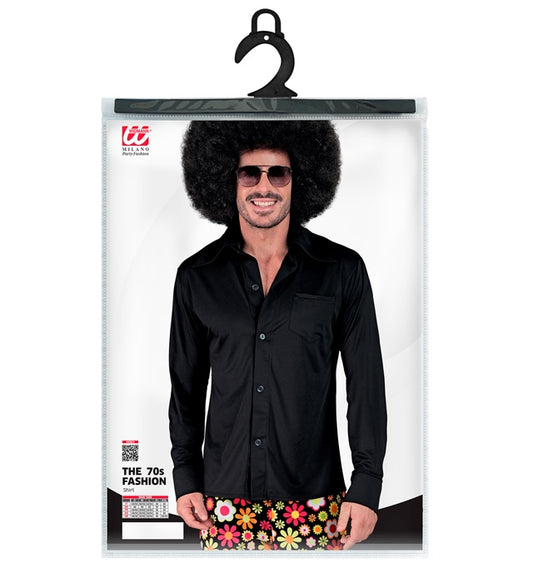 The 70S Groovy Style - Black Shirt