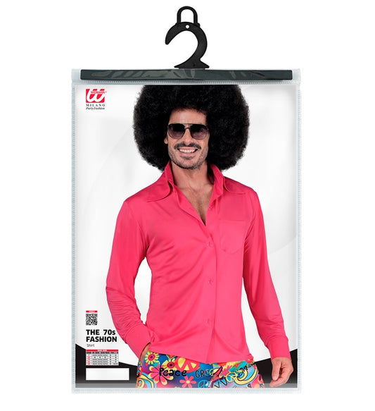 The 70S Groovy Style - Pink Shirt