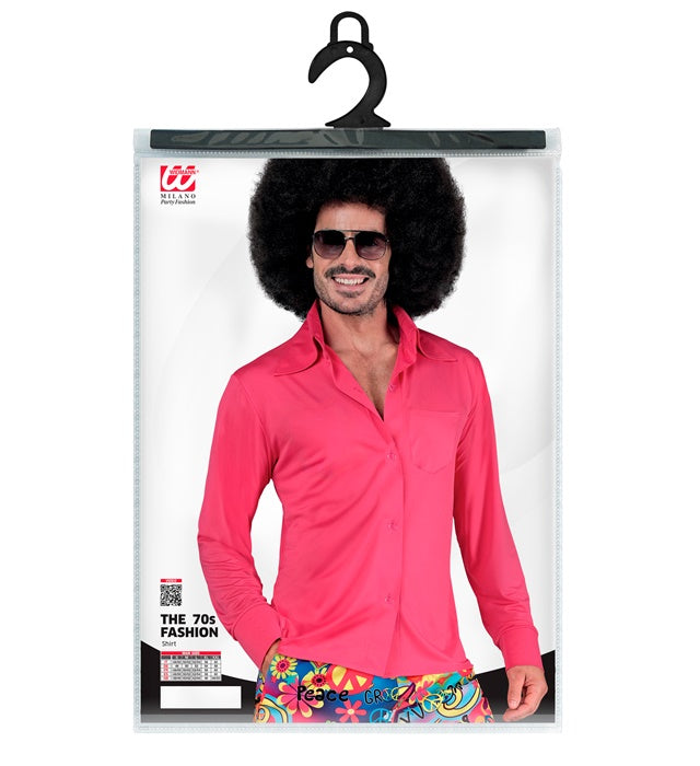 The 70S Groovy Style - Pink Shirt