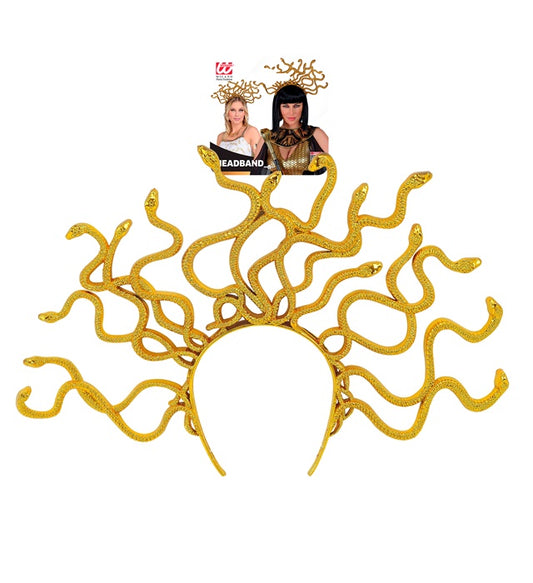 Gold Medusa Headband