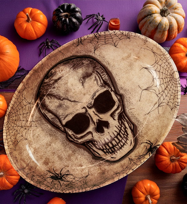 Skull Bowl 32 X 24 Cm