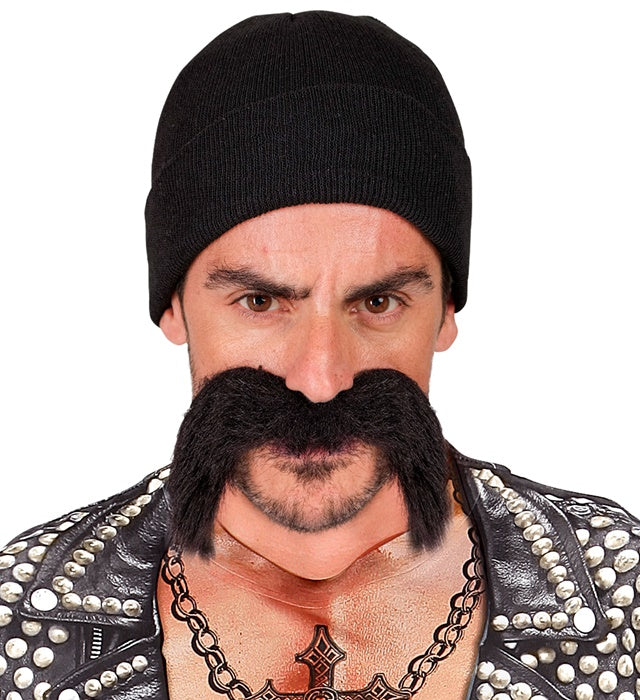 Inmate / Biker Set Cap, Moustache