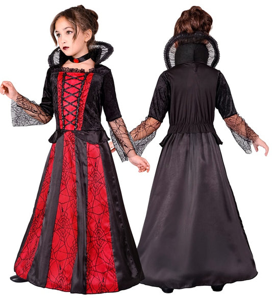 Vampiress Dress With Wire Hoop, Choker