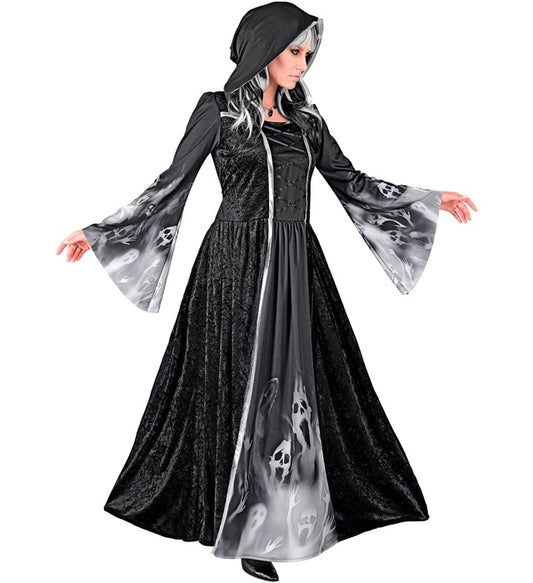 Screaming Souls Hooded Dress
