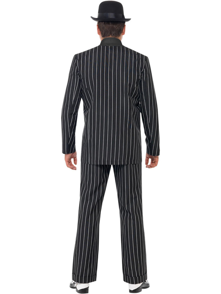 Vintage Gangster Boss Costume Pinstripe Jacket Adult
