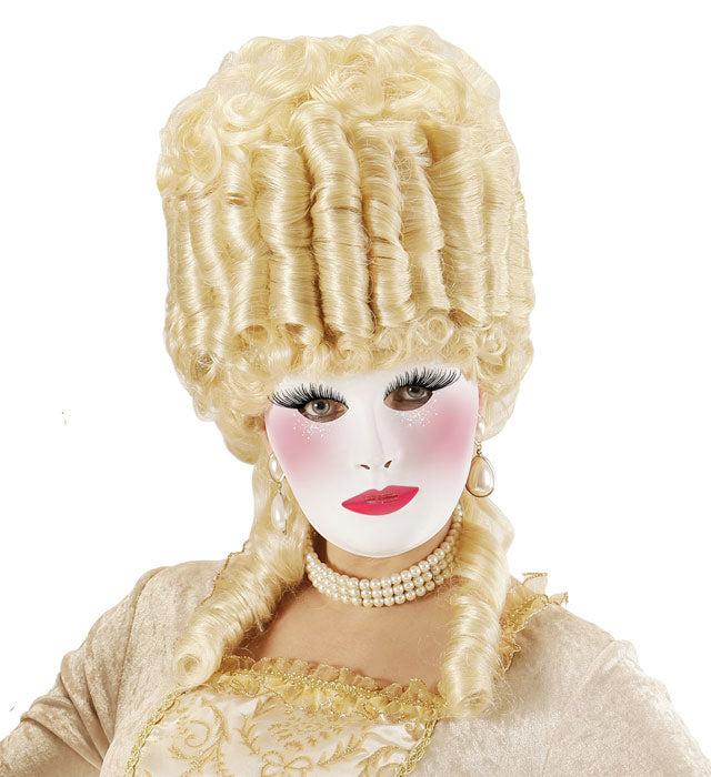 Deluxe Unisex Paintable White Face Mask