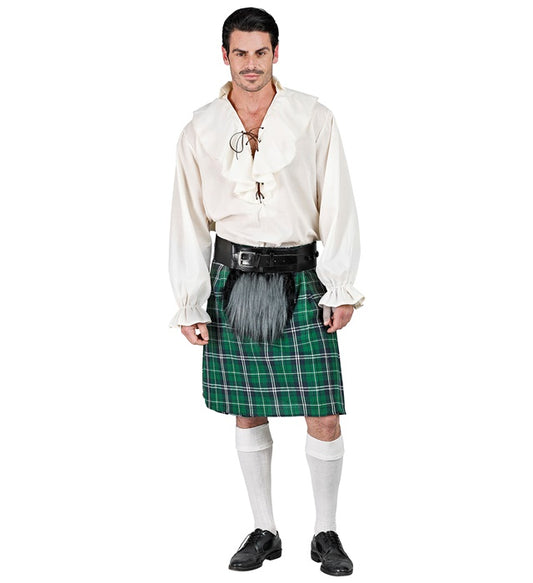 Kilt With Plush Purse Adjutable Size From S To Xl