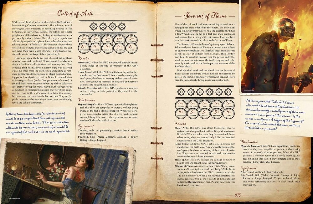 Arkham Horror RPG The Thompson Files Roleplaying Game Supplement