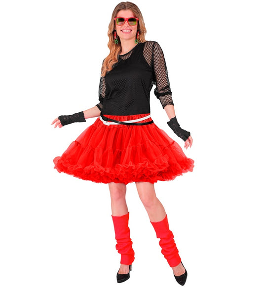 Red Tutu Layered Soft Tulle