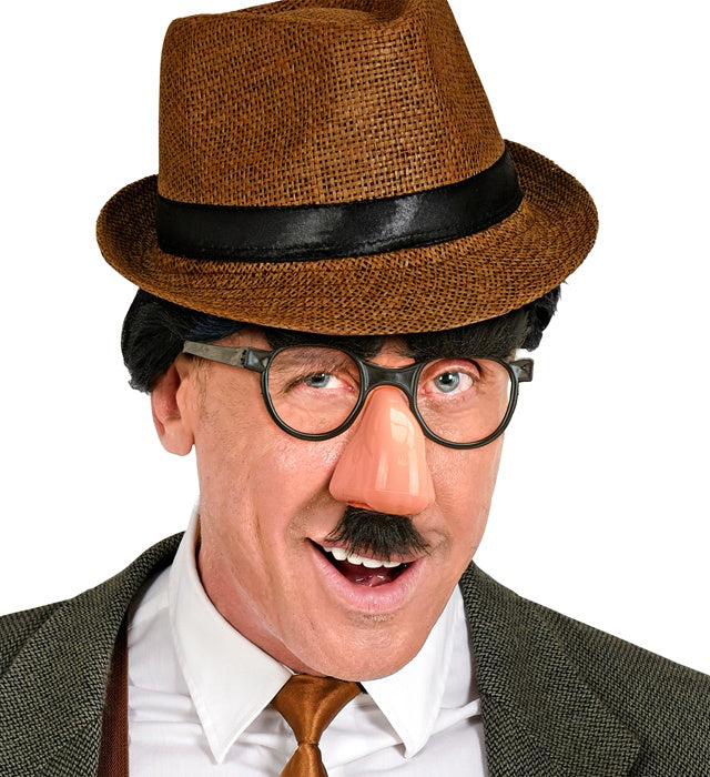 Glasses With Nose, Moustache & Eyebrows